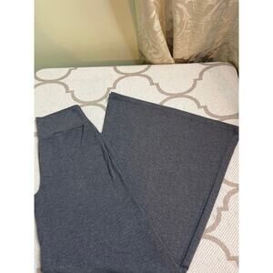 Zenana Premium Lux pull on extra wide leg pants, size large